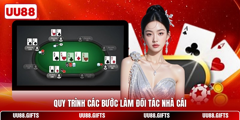 Quy trình các bước làm đối tác nhà cái